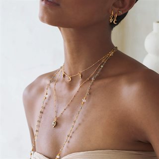 Ananda Soul - Dreamseed Earrings - Labradortie - Gold